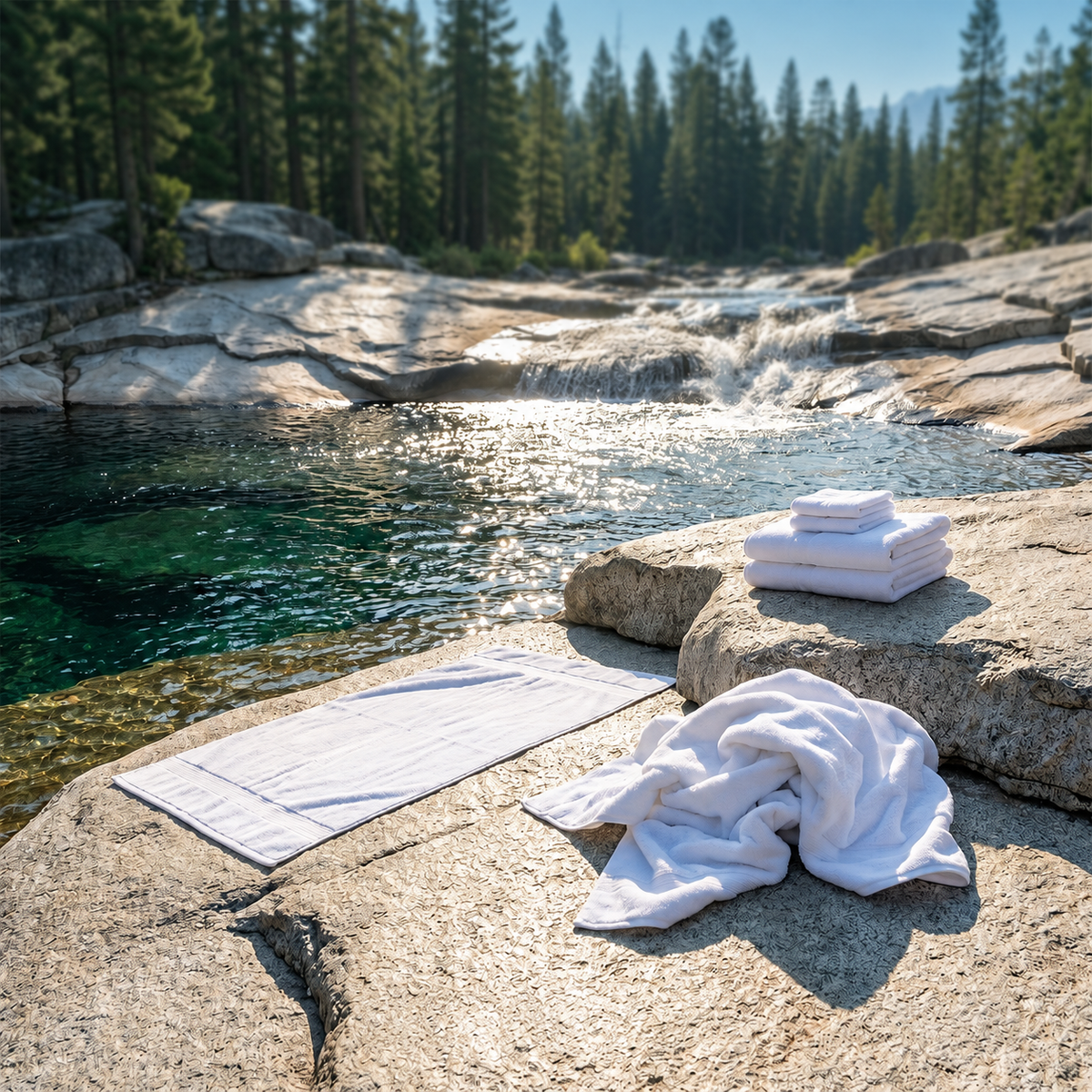 Organic Turkish Bath Towel Set