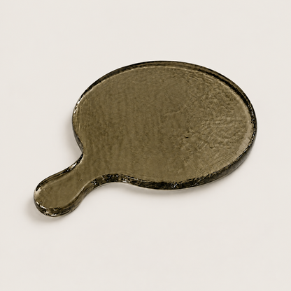 Hammered Recycled-Glass Serving Board