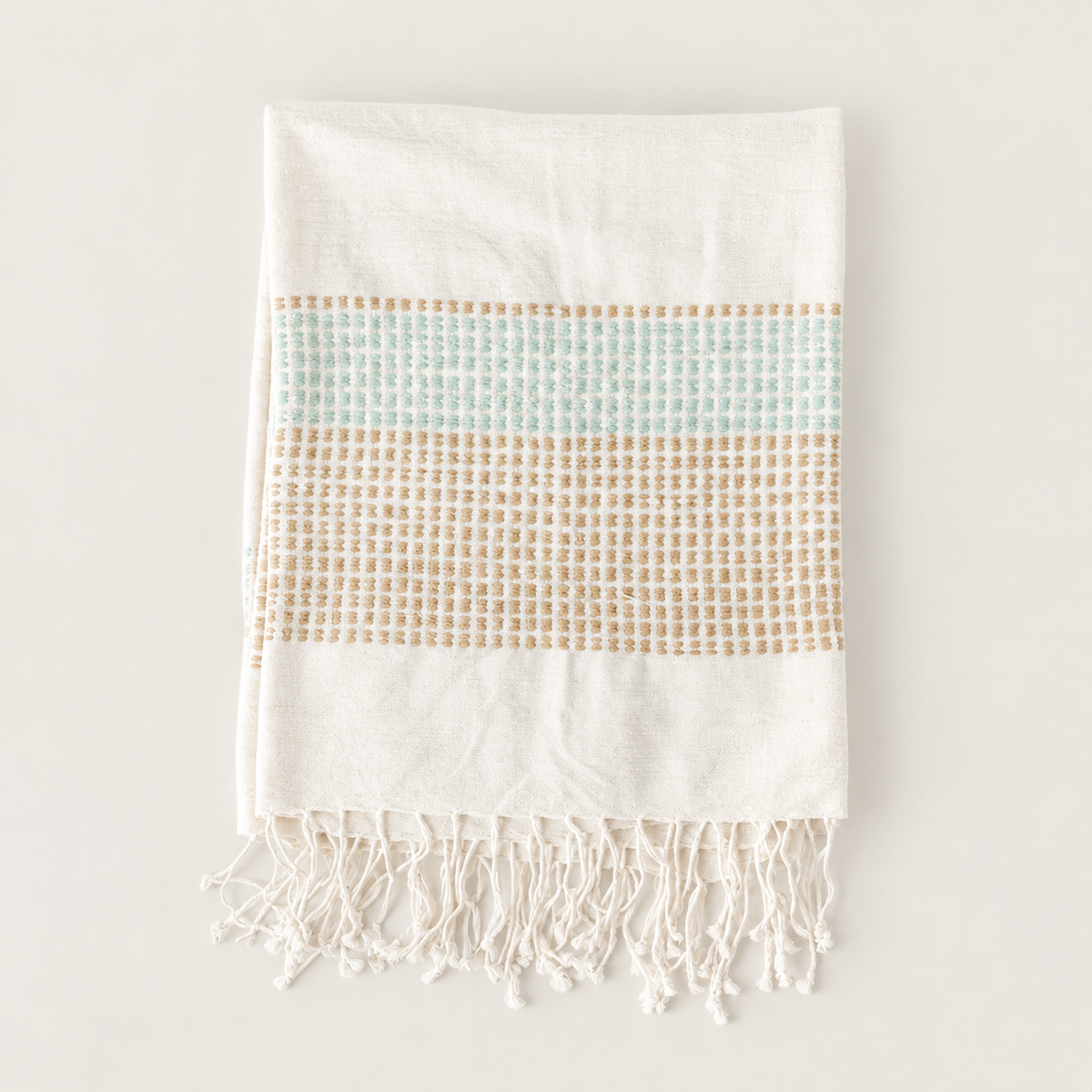 Camden Handwoven Cotton Throw