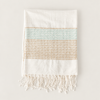 Camden Handwoven Cotton Throw