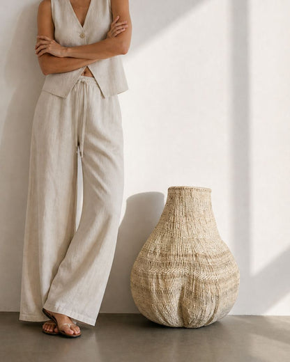 Garlic Tonga Sculptural Basket — view 2