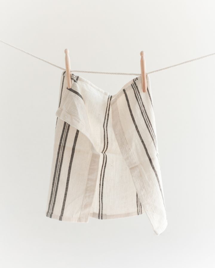 Avery Handwoven Cotton Tea Towel — view 4