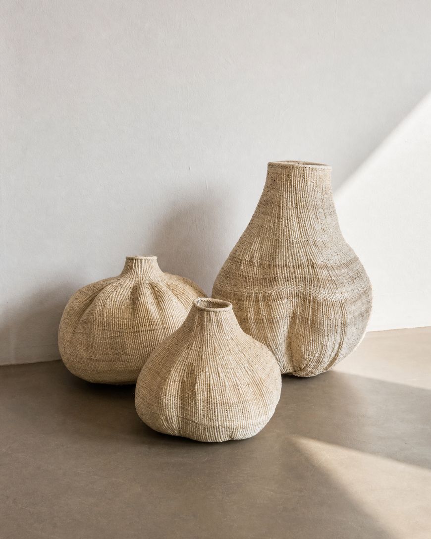 Garlic Tonga Sculptural Basket — view 1