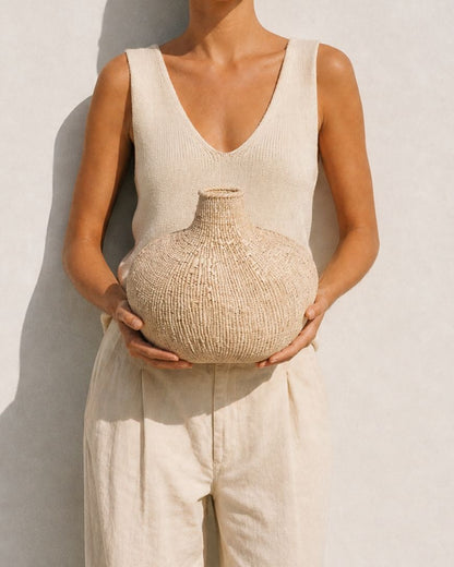 Garlic Tonga Sculptural Basket — view 4