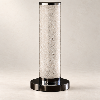 Crystal Column Table Lamp — closer view