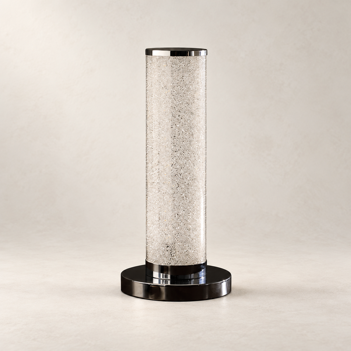 Crystal Column Table Lamp — studio view