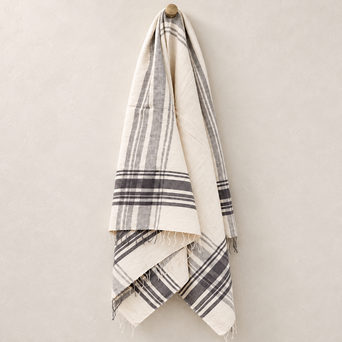 Cabin Hatch Lightweight Cotton Towel — closer view