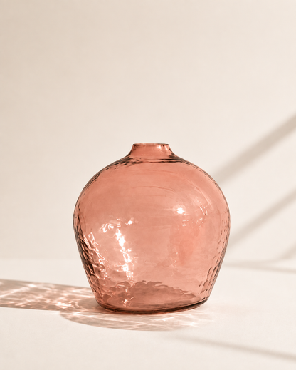 Bloom Hammered Glass Bud Vase — view 6