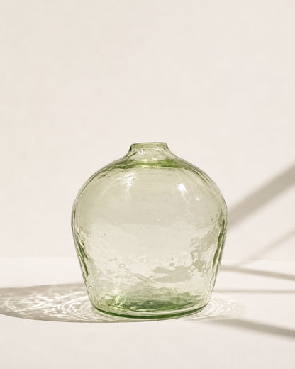 Bloom Hammered Glass Bud Vase — view 1