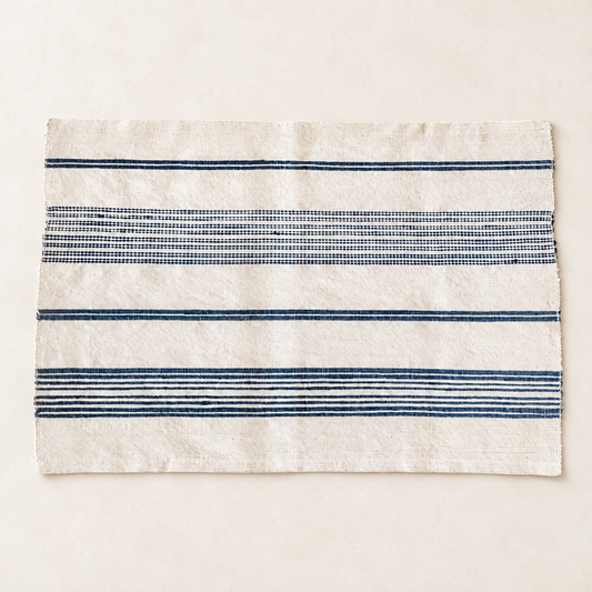 Aden Handwoven Cotton Bath Mat