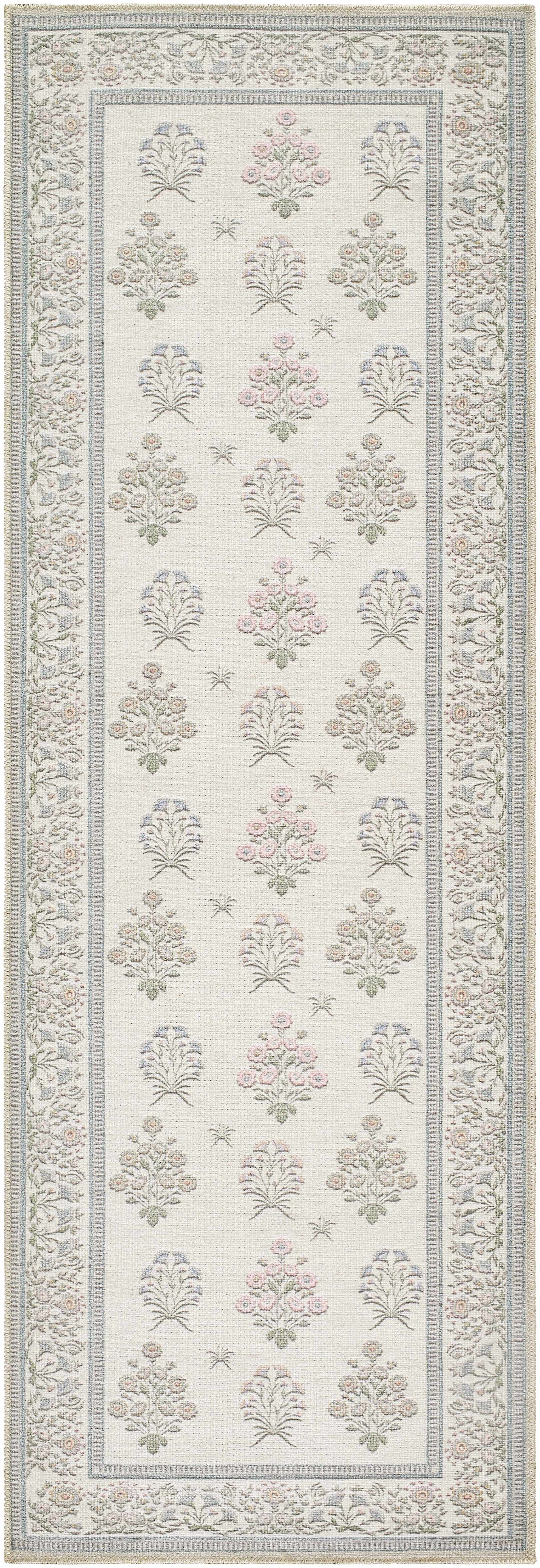 Aquene Ivory Washable Area Rug — view 5