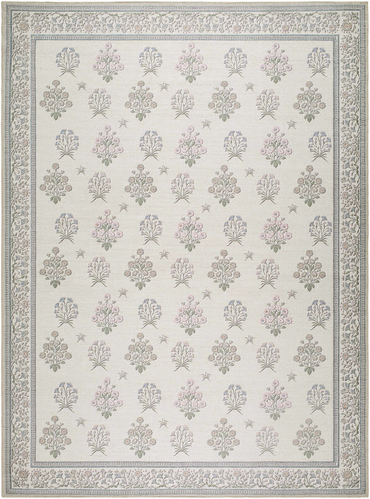 Aquene Ivory Washable Area Rug — view 1