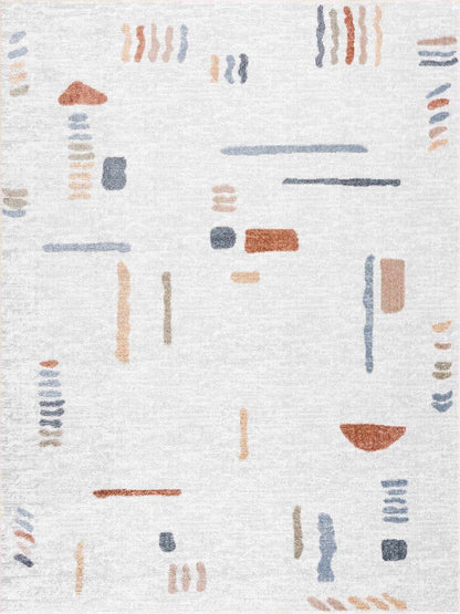 Arnon Modern Washable Area Rug — view 1
