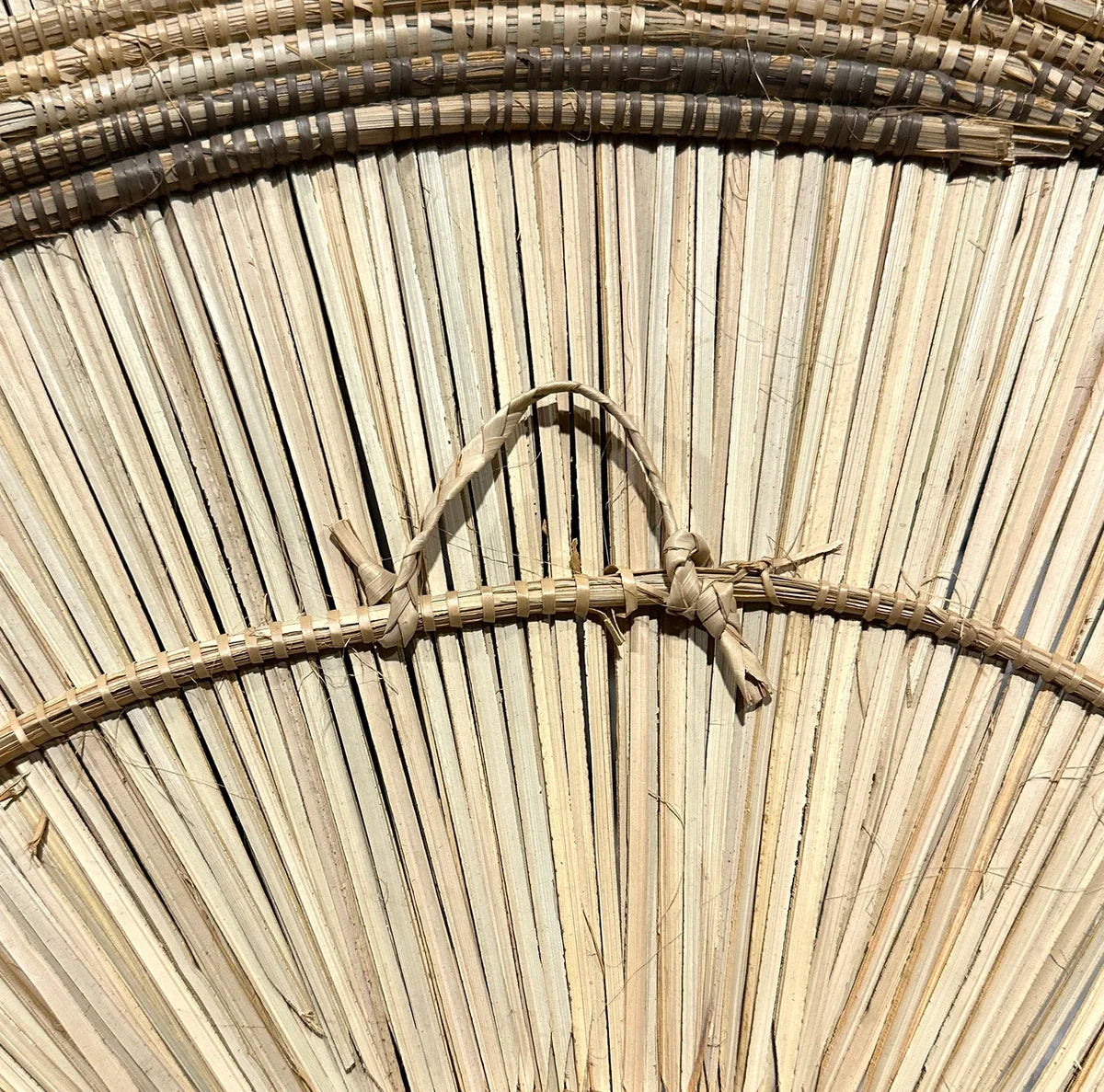 Eclipse Handwoven Palm Wall Hanging — view 5