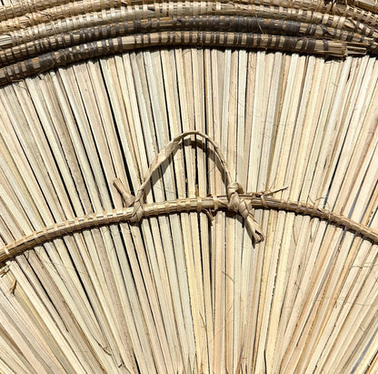 Eclipse Handwoven Palm Wall Hanging — view 5