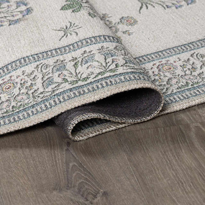 Aquene Ivory Washable Area Rug — view 3