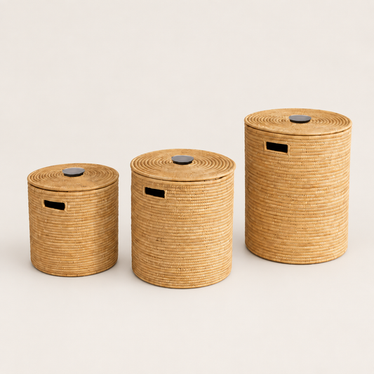 Malawi Handwoven Floor Basket