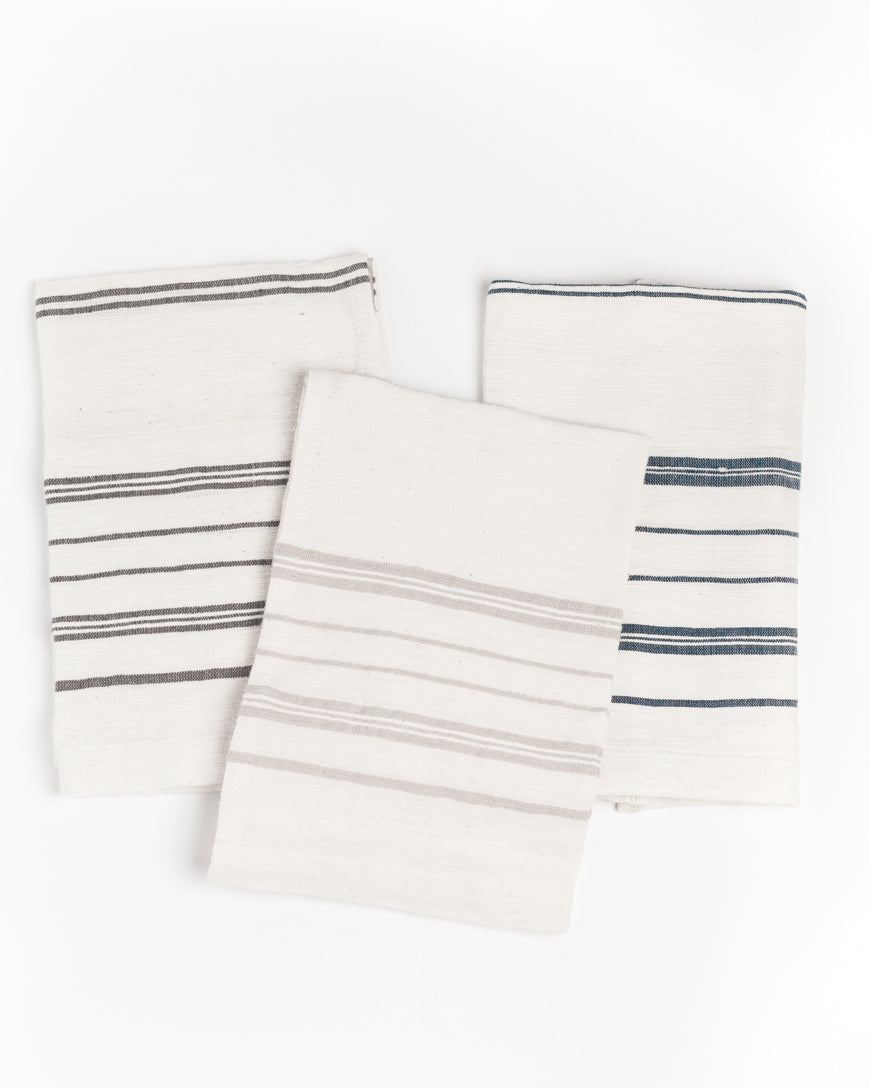 Avery Handwoven Cotton Tea Towel — view 3