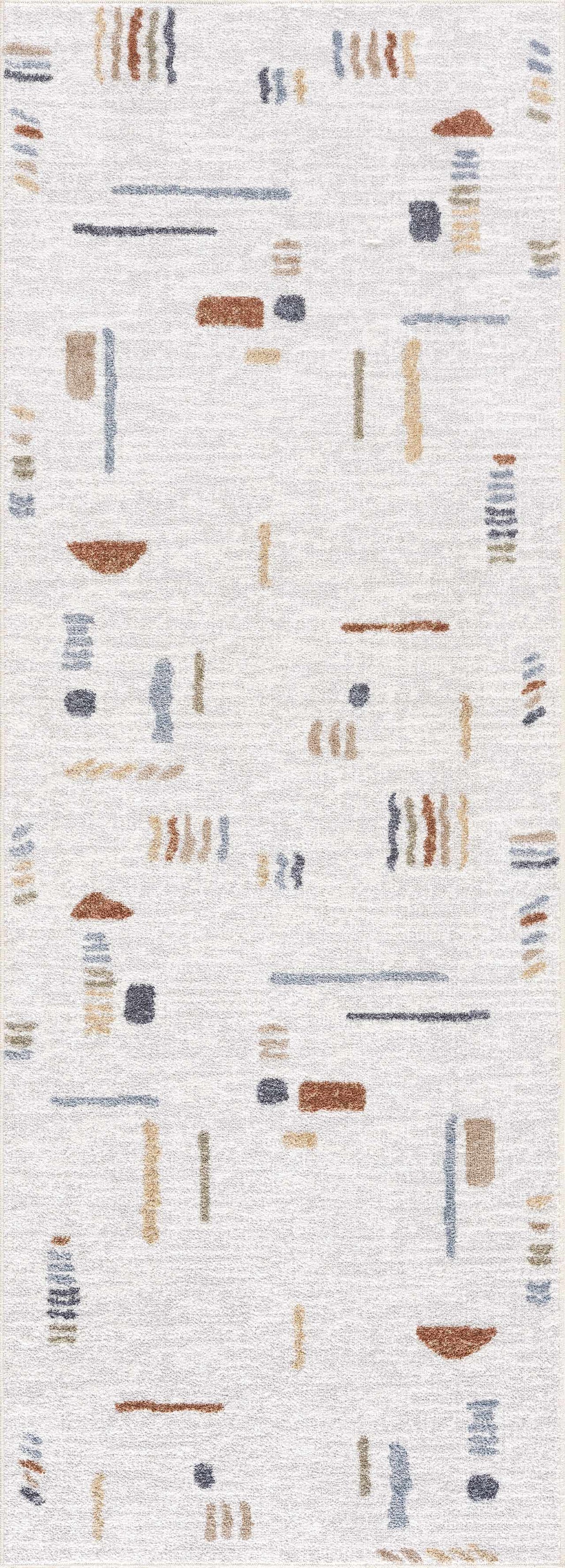 Arnon Modern Washable Area Rug — view 7