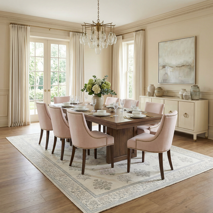Aquene Ivory Washable Area Rug — view 2