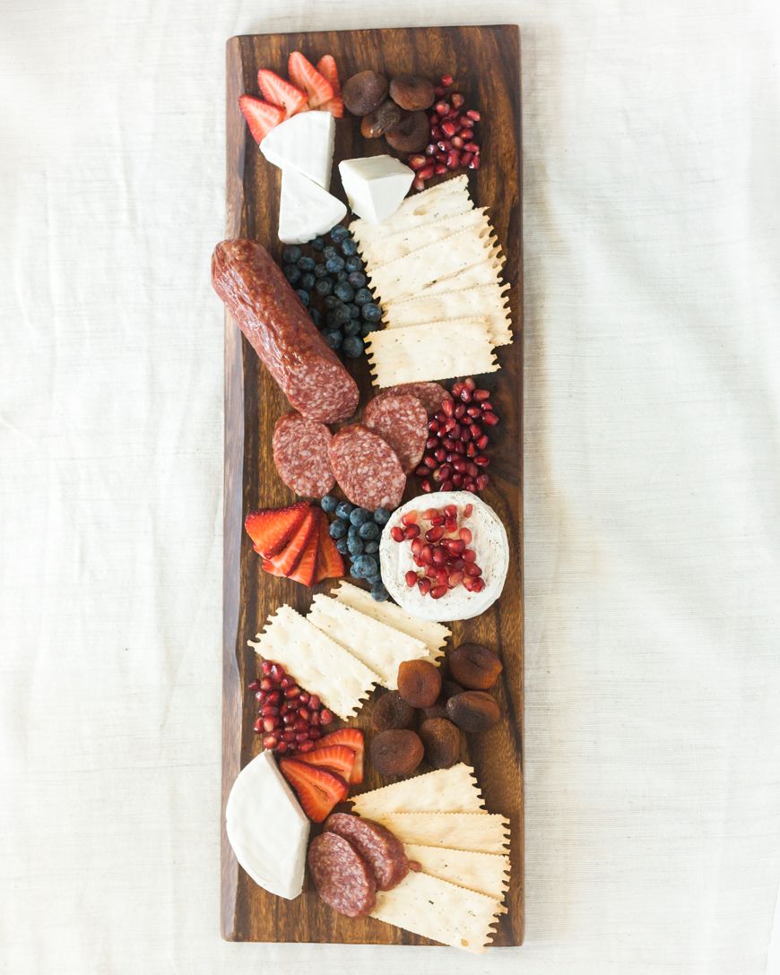 Acacia Live-Edge Serving Board — view 1