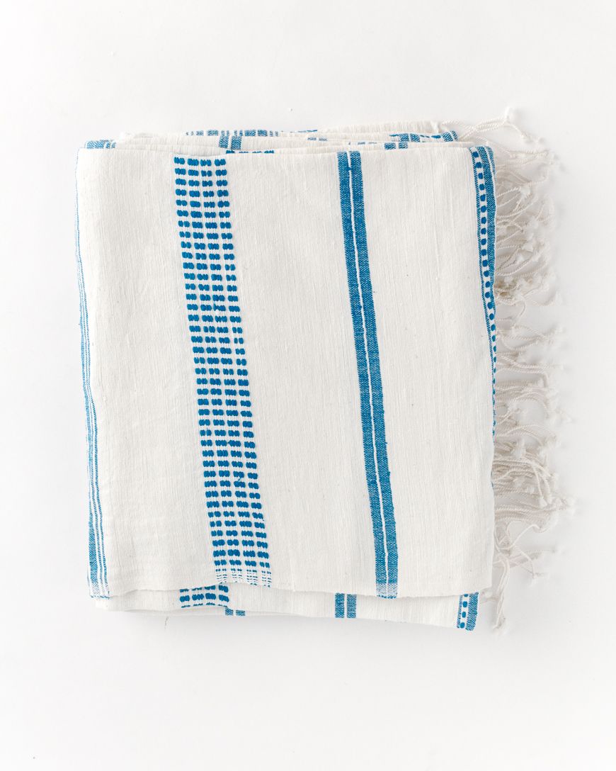 Aden Handwoven Cotton Tablecloth — view 4